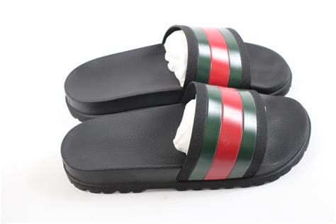 mens gucci flip flop|men's Gucci slides size 10.